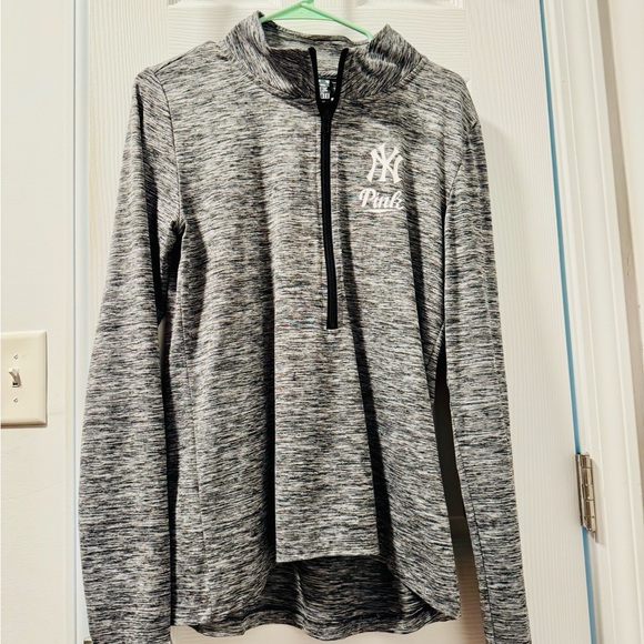 Vintage Pink Ultimate Vs Ny Yankees quarter zip - Picture 1 of 4